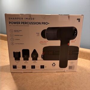 Sharper Image Black Percussion Massager